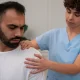 hands-on therapy for shoulder pain