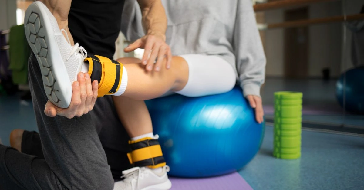 sports rehab after an ACL